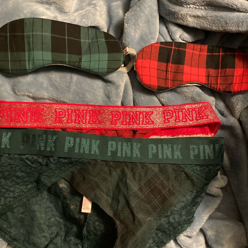 Victoria’s Secret (2) panties set with eye covers
